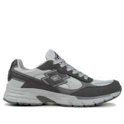 Buty męskie sportowe Lotto FLOWTIV. Szare buty sportowe na co dzień męskie Lotto, bez zapięcia. W wyprzedaży za 159.00 zł.