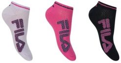 Skarpetki Fila 3-pak W Sneaker Flower 35-38. Białe skarpetki damskie 661, bez wzorów, z bawełny. Za 118.99 zł.