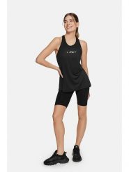 Cardio Bunny Top sportowy "Heat" w kolorze czarnym rozmiar: M. Czarne topy damskie Cardio Bunny, m, bez wzorów, bez ramiączek. Za 57.60 zł.