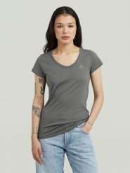 G-Star Koszulka w kolorze szarym rozmiar: S. Szare bluzki damskie G-Star, s, bez wzorów, z bawełny, bez ramiączek. Za 88.64 zł.