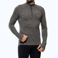 Bluza do biegania męska Inov-8 Train Elite Mid Half Zip. Szare bluzy bez kaptura męskie Inov-8, m. Za 289.99 zł.