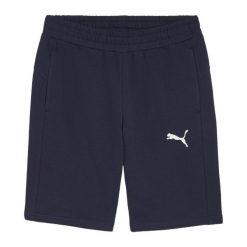 Casualowe Shorty Męskie Team Goal. Niebieskie szorty męskie Puma, bez wzorów, sportowe. Za 166.99 zł.