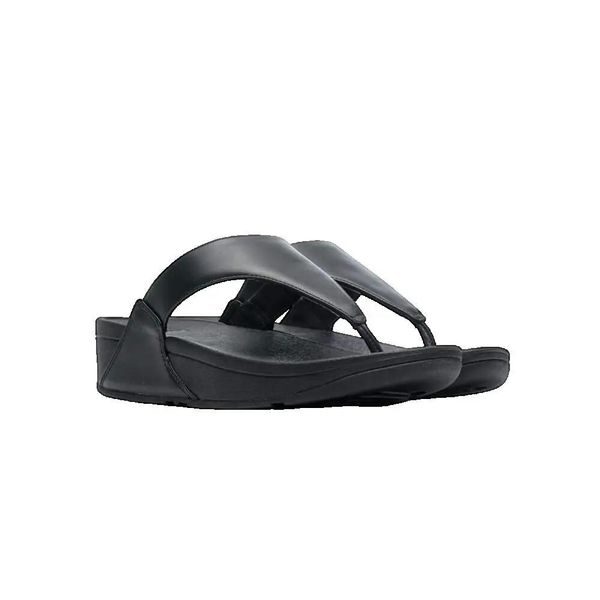 Sandały FitFlop z ergonomiczną podeszwą Microwobbleboard™. Czarne sandały damskie Flip Flop, bez wzorów, z jeansu, bez obcasa, na koturnie. Za 421.00 zł.