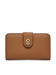 MICHAEL Michael Kors Portfel Mk Pop 32S6G17F8L Brązowy. Brązowe portfele damskie MICHAEL Michael Kors, bez wzorów. Za 519.99 zł.