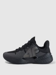 4F Niskie buty do sportów halowych Destroyer męskie - czarne 44. Czarne buty fitness męskie 4f, z mikrofibry, bez zapięcia, na fitness i siłownię. Za 399.99 zł.