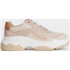 Parfois - Buty. Czerwone buty sportowe na co dzień damskie Parfois, bez wzorów, z gumy. W wyprzedaży za 119.90 zł.