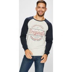 Jack & Jones - Bluza. Brązowe bluzy bez kaptura męskie Jack & Jones, l, z bawełny. W wyprzedaży za 99.90 zł.