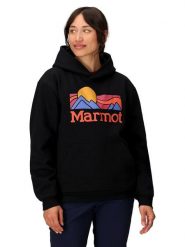 Marmot Bluza "Coastal" w kolorze czarnym rozmiar: M. Czarne bluzy z kapturem damskie Marmot, m. Za 153.34 zł.