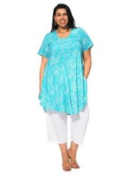 Aller Simplement Sukienka w kolorze turkusowym rozmiar: 46/48. Niebieskie sukienki damskie Aller Simplement, bez wzorów, bez kołnierzyka, bez ramiączek, mini. Za 56.99 zł.