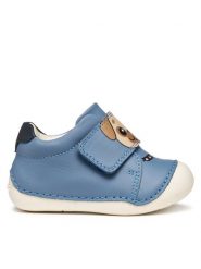 Geox Sneakersy B Tutim B3539C 00085 C4128 Niebieski. Niebieskie buty sportowe chłopięce Geox, ze skóry, bez zapięcia. Za 169.99 zł.