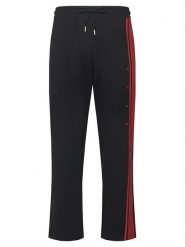 HUGO Spodnie dresowe Demsipant 50563789 Czarny Relaxed Fit. Czarne spodnie dresowe męskie Hugo, bez wzorów, z bawełny. Za 549.99 zł.