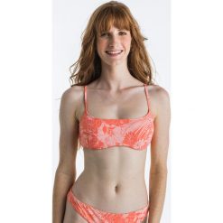 Góra kostiumu kąpielowego surfingowego damska Roxy Jungle. Czerwone bikini damskie Roxy, bez wzorów. W wyprzedaży za 79.99 zł.