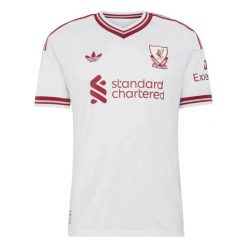 Zewnętrzna koszulka Liverpool FC 2026/27. Białe t-shirty sportowe męskie Adidas, l, z dzianiny, bez ramiączek, do piłki nożnej, climacool (adidas). Za 647.00 zł.