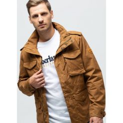 Timberland Kurtka Mt Kelsey M65 , brązowy, rozmiar XL. Brązowe kurtki męskie Timberland, m, bez wzorów, z bawełny, bez kaptura. W wyprzedaży za 679.99 zł.