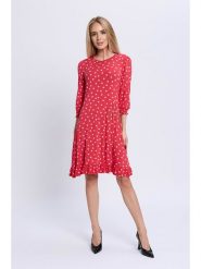 Marks & Spencer Sukienka w kolorze czerwonym rozmiar: 36. Czerwone sukienki damskie Marks & Spencer, na co dzień, bez wzorów, bez kołnierzyka, bez ramiączek, mini, proste. Za 57.33 zł.