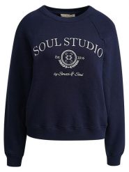 Smith & Soul Bluza w kolorze granatowym rozmiar: M. Niebieskie bluzy bez kaptura damskie Smith & Soul, m. Za 173.99 zł.