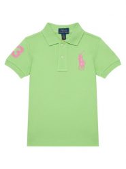 Polo Ralph Lauren Polo 322703635510 Zielony Regular Fit. Zielone t-shirty chłopięce Polo Ralph Lauren, bez wzorów, z bawełny, bez ramiączek. Za 359.99 zł.