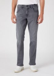 WRANGLER GREENSBORO MĘSKIE SPODNIE JEANSOWE JEANSY EBONY SKY W15Q29Z47 112330502. Jeansy męskie Wrangler. Za 229.99 zł.