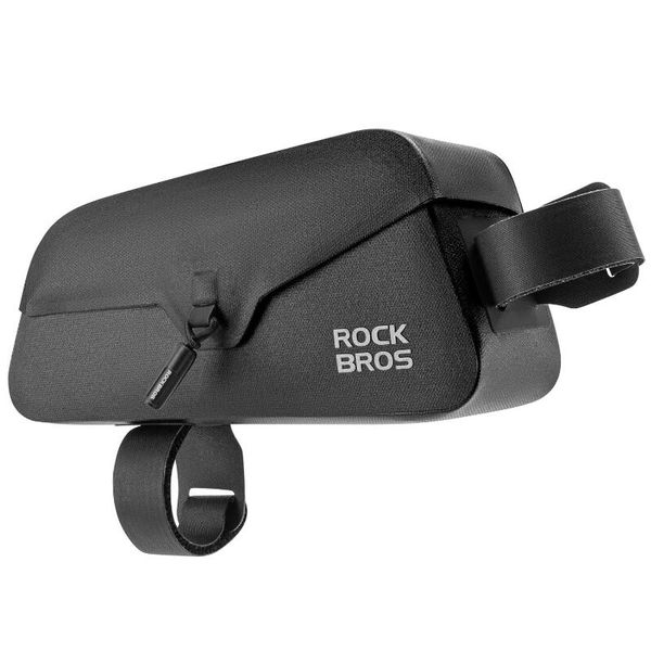Torba rowerowa na ramę z magnetycznym zapięciem Rockbros AS-133. Czarne torebki klasyczne damskie ROCKBROS, bez wzorów, bez dodatków. Za 99.00 zł.