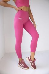 Legginsy z wysokim stanem Pilates różowe. Czerwone legginsy damskie 2SkIN, l, bez wzorów, z materiału. Za 219.00 zł.