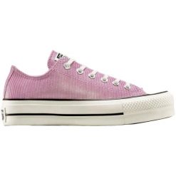 Buty sportowe Converse Chuck Taylor All Star Lift Sparkle Shine. Czerwone buty sportowe na co dzień damskie Converse, bez wzorów. Za 590.00 zł.