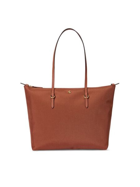 LAUREN RALPH LAUREN Torebka 431916737051 Brązowy. Brązowe torebki klasyczne damskie Lauren Ralph Lauren, bez wzorów, z materiału, bez dodatków. Za 639.99 zł.
