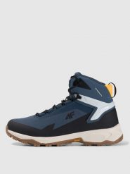 4F Wysokie buty trekkingowe ICE CRACKER z izolacją Primaloft męskie - granatowe 45. Niebieskie buty trekkingowe męskie 4f, na zimę, z nylonu, przed kolano, bez zapięcia, primaloft. Za 549.99 zł.