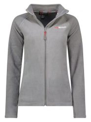 Geographical Norway Kurtka polarowa "Tug" w kolorze szarym rozmiar: XL. Szare kurtki damskie Geographical Norway, xl, bez wzorów, z polaru, bez kaptura. Za 69.91 zł.