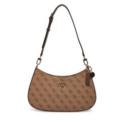 Torebka Guess. Brązowe torebki klasyczne damskie Guess, z aplikacjami, bez dodatków. Za 419.99 zł.