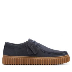Mokasyny Clarks. Niebieskie mokasyny męskie Clarks. Za 409.99 zł.