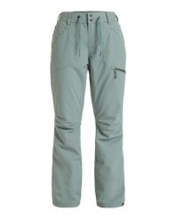 Spodnie snowboardowe damskie ROXY Nadia. Zielone spodnie materiałowe damskie Roxy, bez wzorów, z materiału, sportowe. Za 689.99 zł.