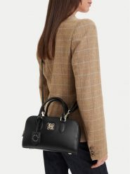 Nine West Torebka CEO- SATIN BLOOM-LDA9374 Czarny. Czarne torebki klasyczne damskie Nine West, bez wzorów, ze skóry, bez dodatków. Za 229.99 zł.