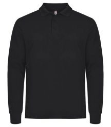 Clique Manhattan L/S Koszulka polo z długim rękawem – męska, paski jacquard. Czarne koszulki męskie z długim rękawem CLIQUE, l, z bawełny. Za 135.29 zł.