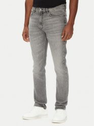 HUGO Jeansy 50542701 Szary Slim Fit. Szare jeansy męskie Hugo. Za 509.99 zł.