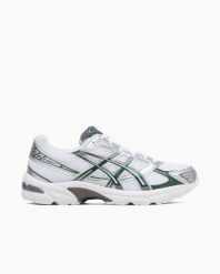 Męskie buty sportowe ASICS GEL-1130 White / Forest Night. Białe buty sportowe na co dzień męskie Asics, z gumy, bez zapięcia, trekkingowe. Za 450.00 zł.