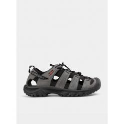 Sandały trekkingowe męskie Keen Targhee III Sandal. Szare sandały męskie Keen, bez zapięcia. Za 379.99 zł.