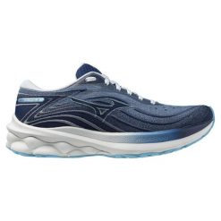Damskie buty do biegania Mizuno Wave Skyrise Wos. Niebieskie obuwie do biegania damskie Mizuno, mizuno wave. Za 349.99 zł.