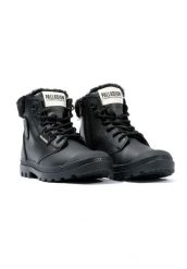 Buty do chodzenia damskie Palladium Pampa Hi. Czarne obuwie trekkingowe damskie Palladium. Za 699.00 zł.