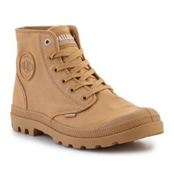 Buty Palladium Mono Chrome 73089-209-M brązowe. Brązowe buty sportowe na co dzień męskie z gumy, bez zapięcia, trekkingowe. Za 490.22 zł.