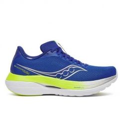 Buty do biegania męskie Saucony Endorphin Trainer. Niebieskie obuwie do biegania damskie Saucony. W wyprzedaży za 813.35 zł.