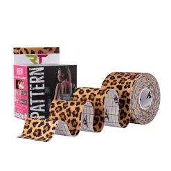 Taśma do kinesiology tapingu Pattern Rea Tape 5cm. Białe okulary przeciwsłoneczne dziecięce REA TAPE. Za 34.99 zł.