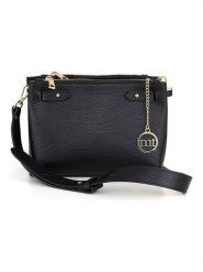 Mia Tomazzi Skórzana torebka "Vettabbia" w kolorze czarnym - 24 x 18 x 10 cm rozmiar: onesize. Czarne torebki klasyczne damskie Mia Tomazzi, bez wzorów, z materiału, bez dodatków. Za 347.99 zł.