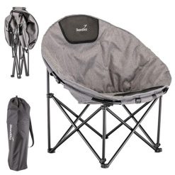 Fotel kempingowy składany okrągły Moonchair Kupari XL, max. 150 kg, z torbą. Niebieskie torebki klasyczne damskie SKANDIKA, bez wzorów, z tkaniny, duże, bez dodatków. W wyprzedaży za 329.00 zł.