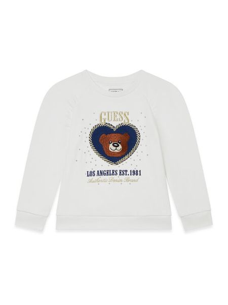 Guess Spodnie materiałowe J6RB13 WGUL0 Czarny Regular Fit. Czarne spodnie dziewczęce Guess, z materiału. Za 299.99 zł.