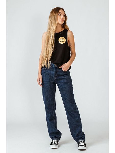 SKFK Dżinsy "Maya" - Comfort fit - w kolorze granatowym rozmiar: W28/L30. Niebieskie jeansy damskie SKFK. Za 146.28 zł.