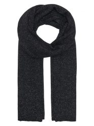 JDY Szal w kolorze czarnym rozmiar: onesize. Czarne szaliki i kominy damskie JDY, bez wzorów. Za 77.95 zł.