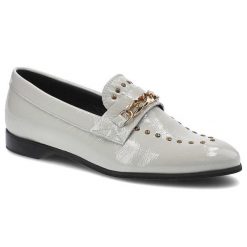 Szare Lordsy Lamanti Damskie Stylowe Obuwie. Szare mokasyny damskie LAMANTI, ze skóry. Za 279.00 zł.