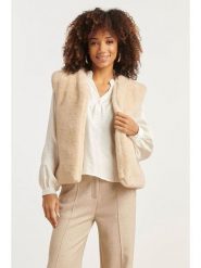 Smashed Lemon Kamizelka w kolorze beżowym rozmiar: S. Brązowe kamizelki damskie Smashed Lemon, s. Za 165.99 zł.