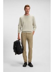 Hugo Boss Sweter w kolorze beżowym rozmiar: L. Brązowe swetry męskie Hugo Boss, l, bez wzorów, z bawełny, bez kołnierzyka. Za 356.95 zł.