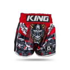 Szorty do boksu tajskiego King Pro Boxing Hanya. Czarne szorty damskie KING PRO BOXING, bez wzorów, sportowe. Za 304.50 zł.
